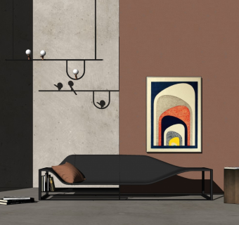 精品客厅设计家具模型 (68)